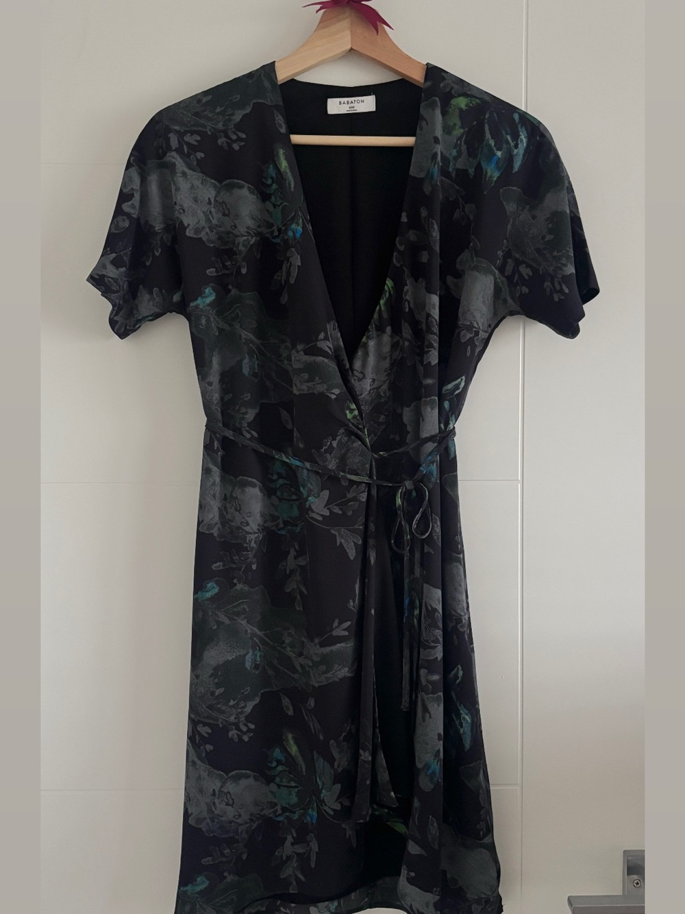 Babaton Floral Wrap Dress